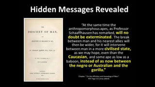 Charles Darwin Hidden Messages Revealed | PPT | Free Download