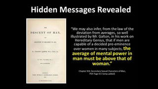 Charles Darwin Hidden Messages Revealed | PPT