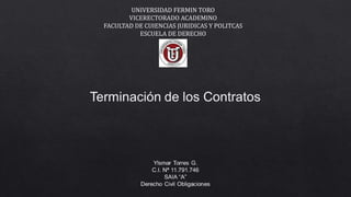 UNIVERSIDAD FERMIN TORO
VICERECTORADO ACADEMINO
FACULTAD DE CUIENCIAS JURIDICAS Y POLITCAS
ESCUELA DE DERECHO
 