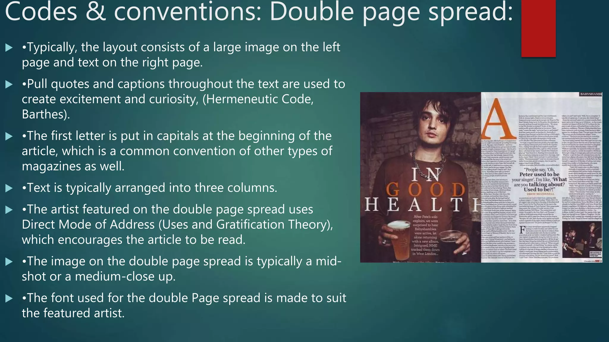 codes and conventions of music magazines | PPTX