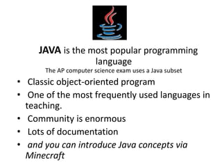 Coding as a (second) Language | PPT