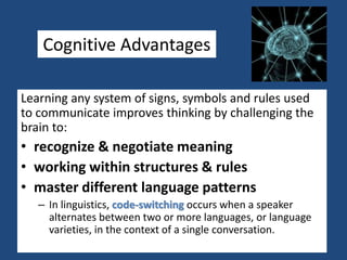 Coding as a (second) Language | PPTX