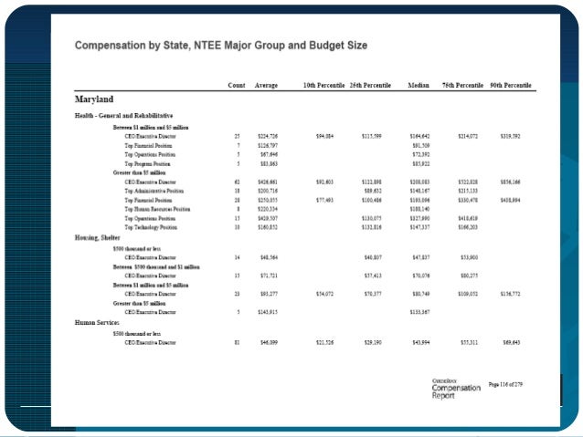 budget non profit organization