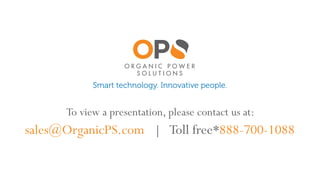 OPS: Renewable Energy