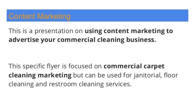 How To Advertise A Cleaning Business