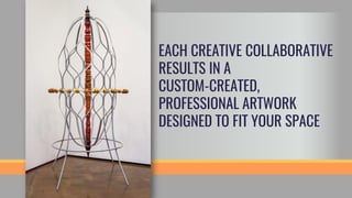 EACH CREATIVE COLLABORATIVE
RESULTS IN A
CUSTOM-CREATED,
PROFESSIONAL ARTWORK
DESIGNED TO FIT YOUR SPACE
 
