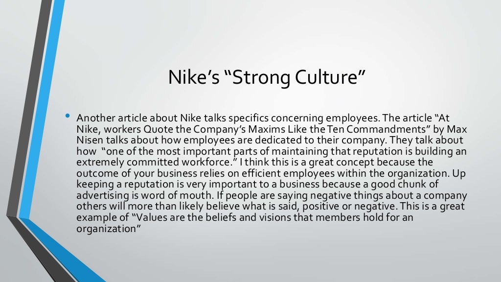 culture within nike culture within nike