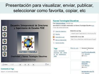 Slideshare Curso