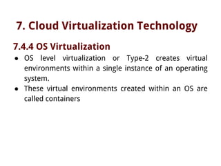 cloud virtualization technology | PDF