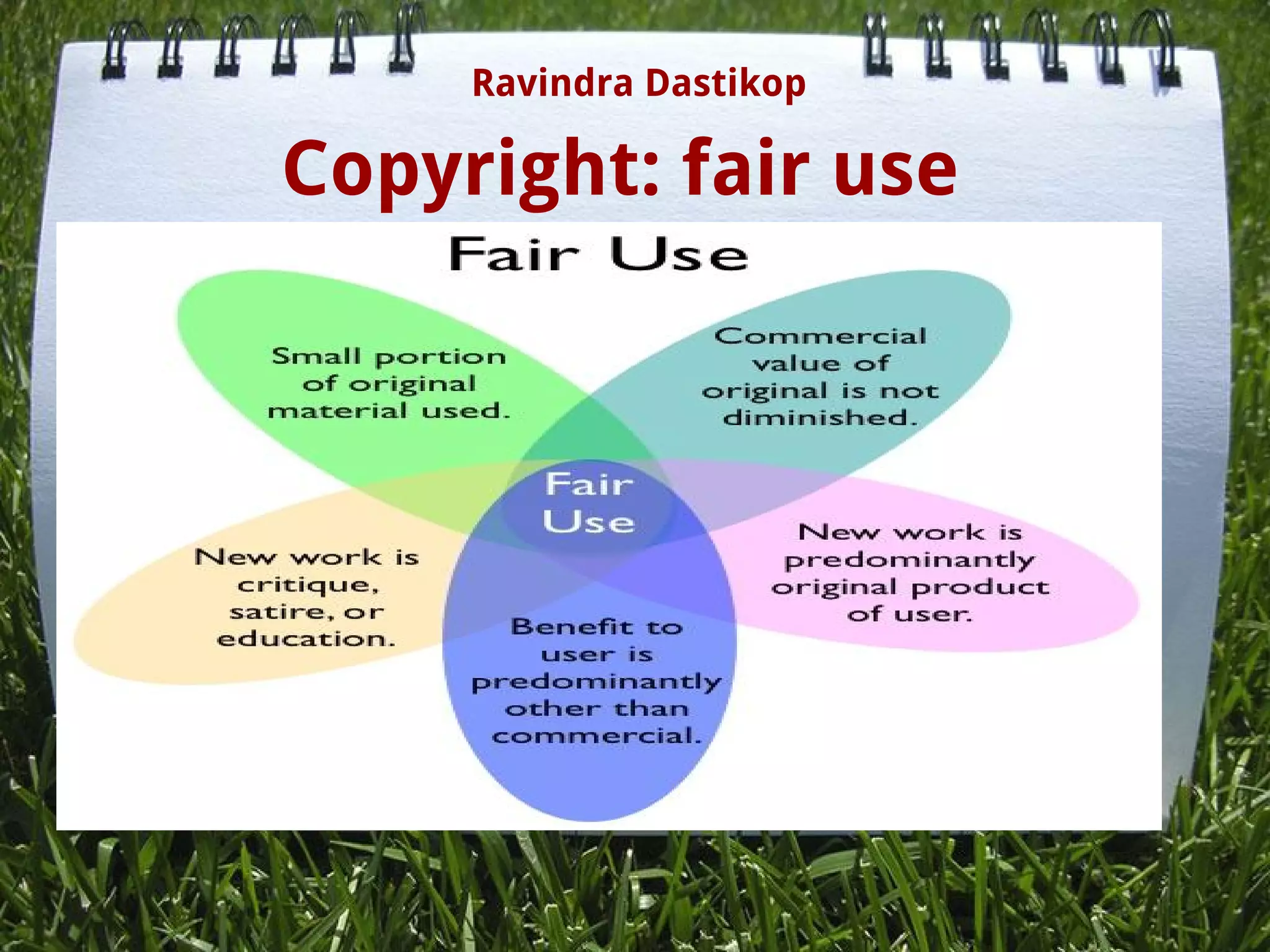 Copyright: fair use
Ravindra Dastikop
 