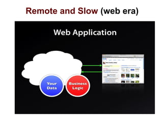 Remote and Slow (web era)
 