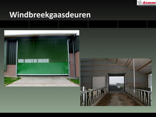 Windbreekgaasdeuren 