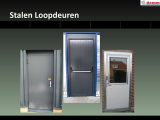 Stalen Loopdeuren 
