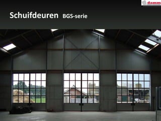 Schuifdeuren  BGS-serie 