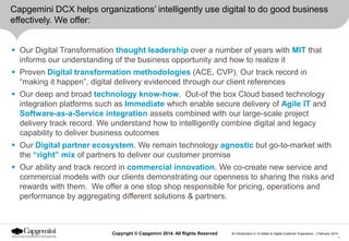 An Introduction in 10 slides to Digital Customer Experience | PDF