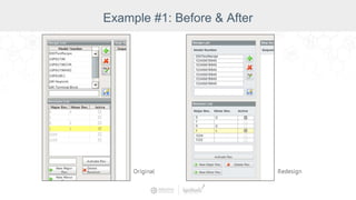 Example #1: Before & After
 