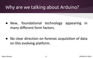 Arduino Forensics | PDF