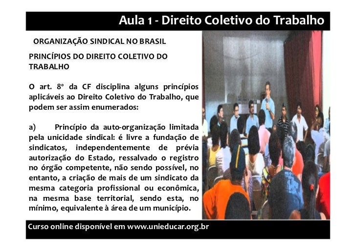 Curso direito do trabalho