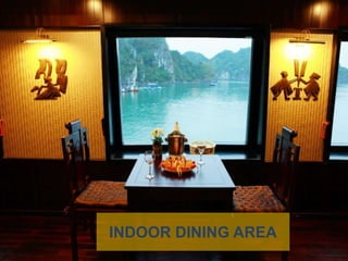INDOOR DINING AREA
 