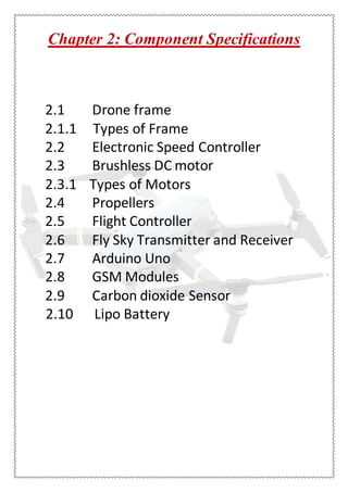 Drone Generator.pdf Fabrication of drone | DOCX
