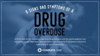 8 Signs and Symptoms of a Drug Overdose | PPT