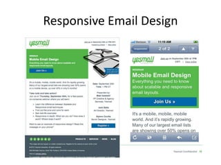 Responsive Email Design

 
