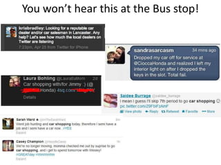 You won’t hear this at the Bus stop!

 