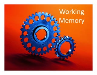 Working 
Memory
 