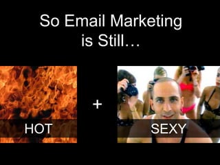 So Email Marketing is Still…<br />+<br />HOT<br />SEXY<br />