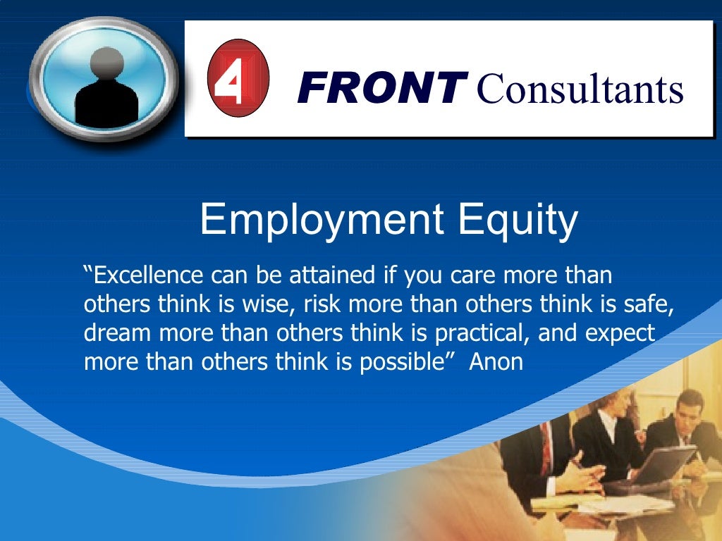 Employment Equity Made Easy