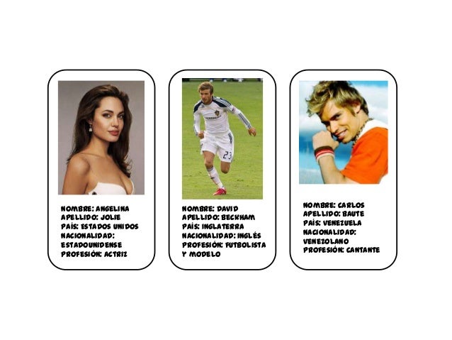 Entrevistas a famosos introducción de la actividad + tarjetas - A1