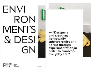 SS24 Environments & Design trend book