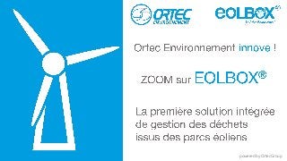powered by Ortec Group
 