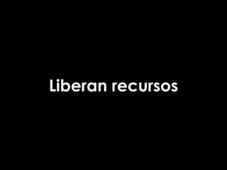 Liberan recursos
 