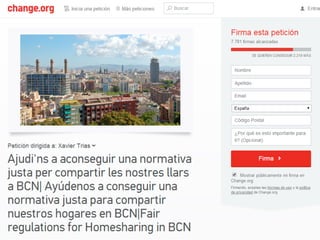 Los usuarios se organizan
 