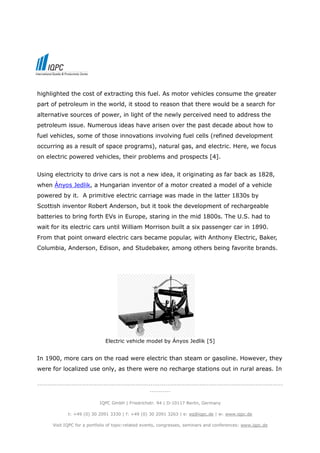 How Feasible Are Electric Vehicles For The Future Pdf How Feasible Are Electric Vehicles For The Future Pdf