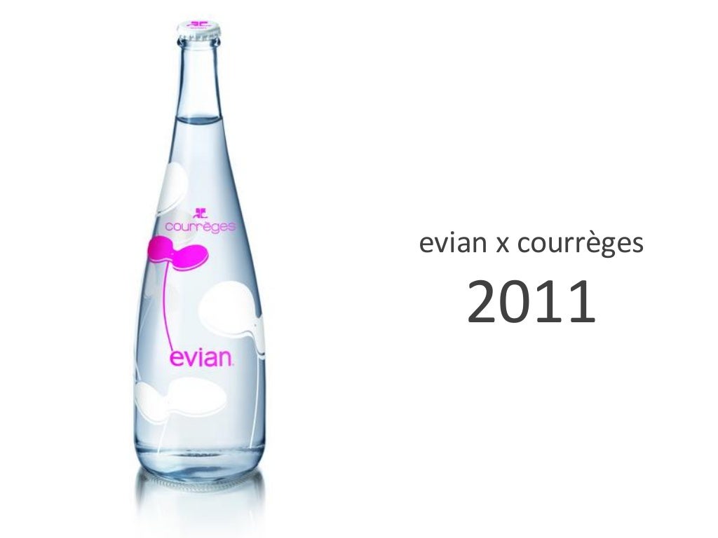 evian Limited Edition Bottles