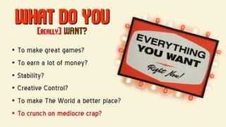 Dr. Strangegame (Or, how I learned to stop crunching and love the startup)