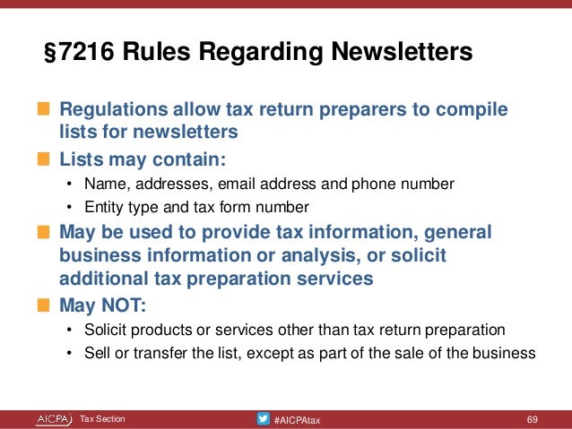 tailor made tax practice quality controls presented at the west michi form 7216