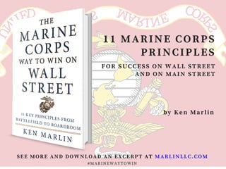 11 Marine Corps Principles to Apply to Business Slide 1