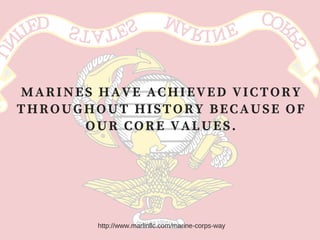 Marine Corps Principles | Marine Corps Values – HVLSI