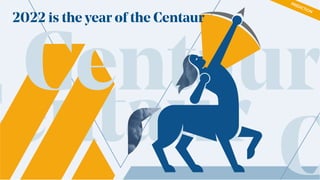 2022 is the year of the Centaur
PREDICTION
 