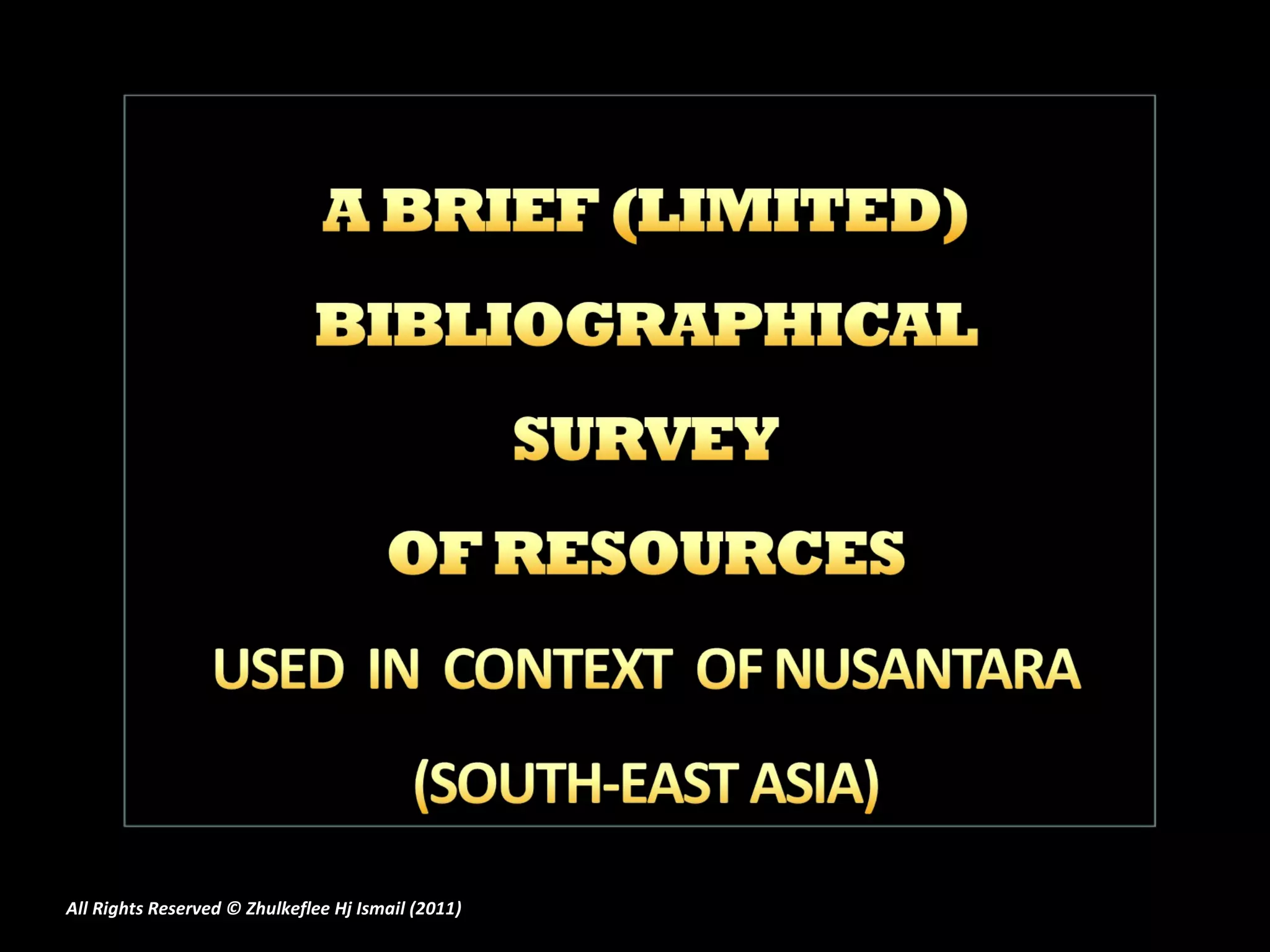 All Rights Reserved © Zhulkeflee Hj Ismail (2011 ) 