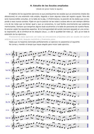 Cuaderno de flauta dulce I: Técnica | PDF