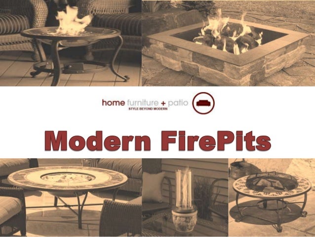 Modern Fire Pits