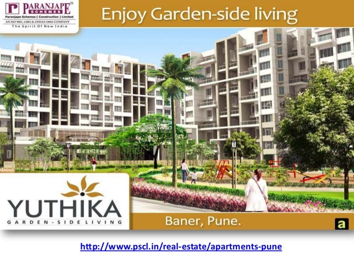 Paranjape Schemes presents Yuthika 2 & 3 BHK Apartments Baner, Pune