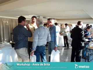 Workshop Areia de Brita
