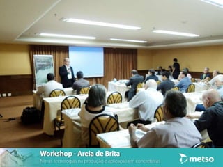 Workshop Areia de Brita