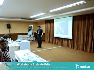 Workshop Areia de Brita