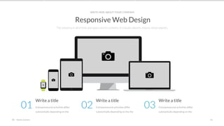 41
Write a title
Entrepreneurial activities differ
substantially depending on the
01
Write a title
Entrepreneurial activities differ
substantially depending on the the
02
Write a title
Entrepreneurial activities differ
substantially depending on the
03
Responsive Web Design
WRITE HERE ABOUT YOUR COMPANY
The Universe is all of time and space and its contents. It includes planets, moons, minor planets,
00 - Nome sezione
 